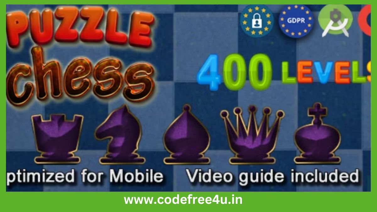 Chess Puzzle 400 (Admob + GDPR + Android Studio)