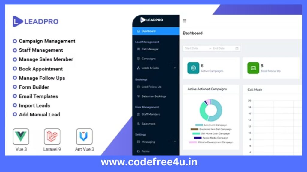 LeadPro - Lead Management CRM