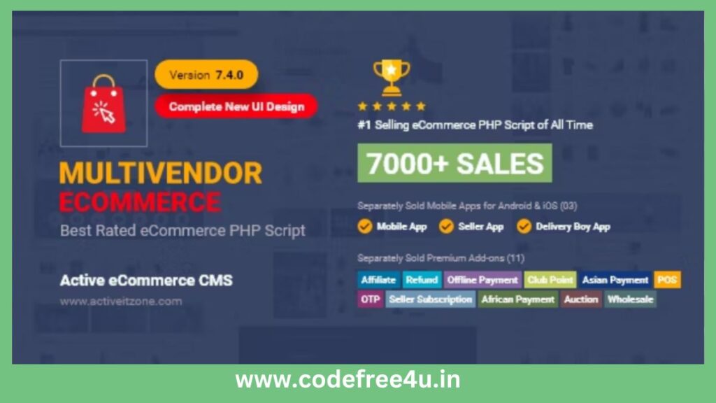 Active eCommerce CMS v7.4.0 - nulled
