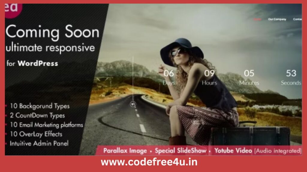 Coming Soon CountDown Responsive Wordpress Plugin