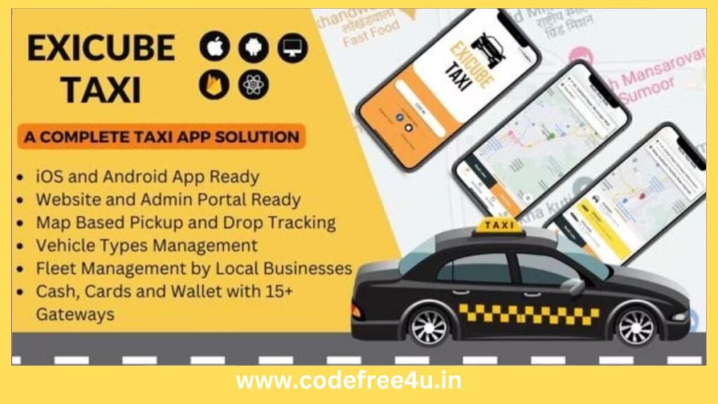 Exicube Taxi App