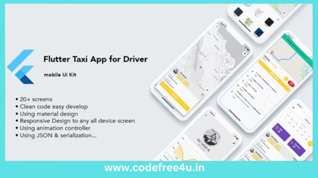 Flutter Taxi App Driver Ui Kit