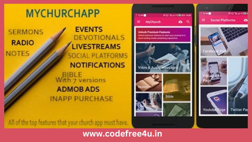 My Church App - Android & IOS Flutter Church Application