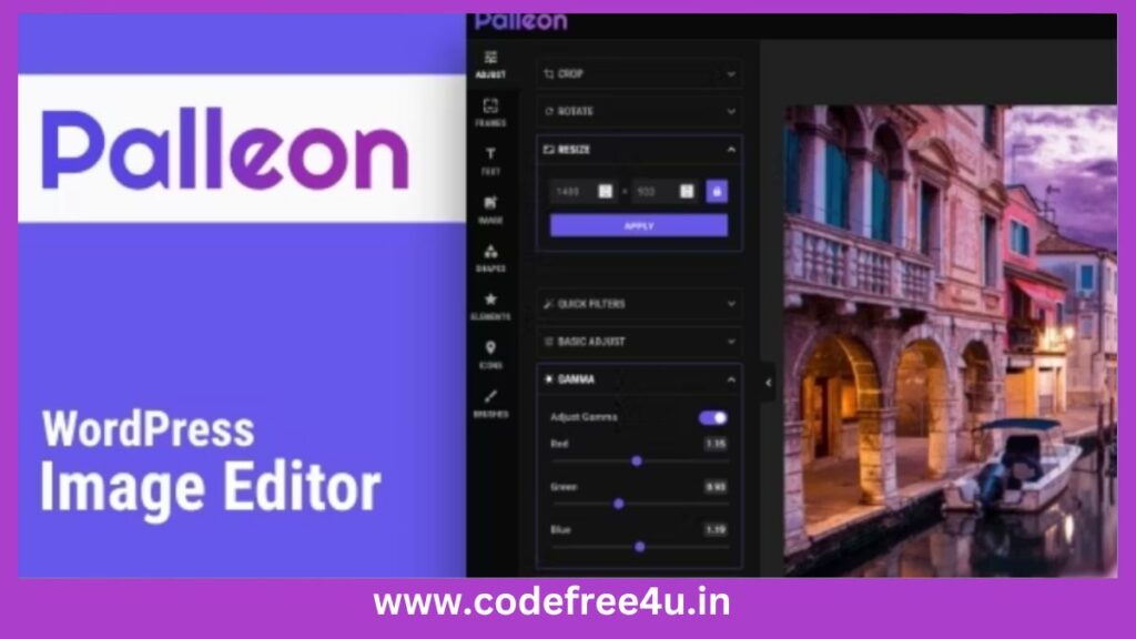 Palleon - WordPress Image Editor