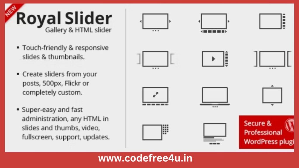 RoyalSlider - Touch Content Slider for WordPress