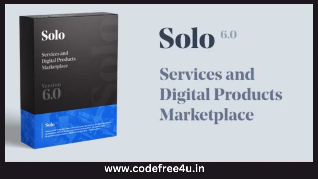 Solo - Services and Digital Products Marketplace