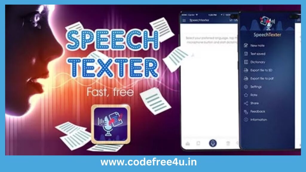 Speech Texter – Voice to Text Android