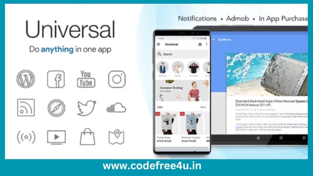 Universal - Full Multi-Purpose Android App