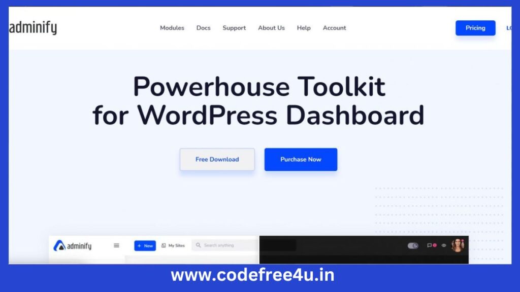 WP Adminify Pro - Powerhouse Toolkit for WordPress Dashboard