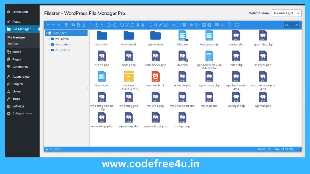 WP File Manager PRO