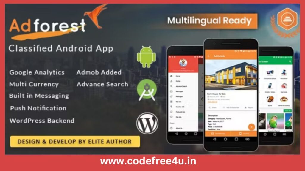AdForest - Classified Native Android App