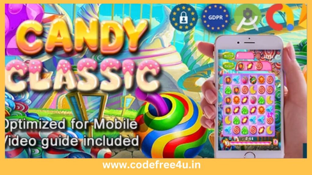 Candy Classic (Admob + GDPR + Android Studio)