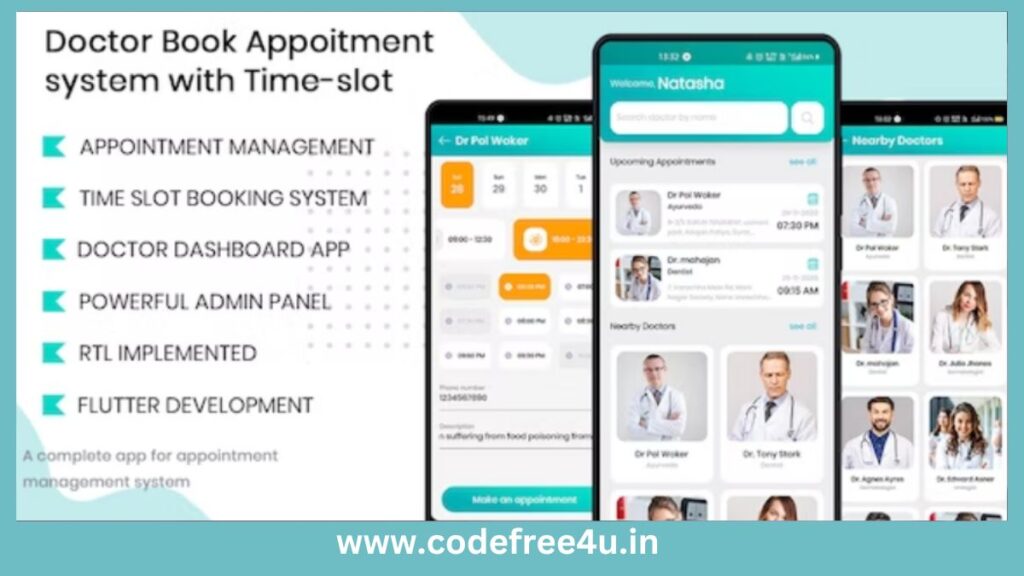 Doctor Finder - Appointment Booking With Time-slot app