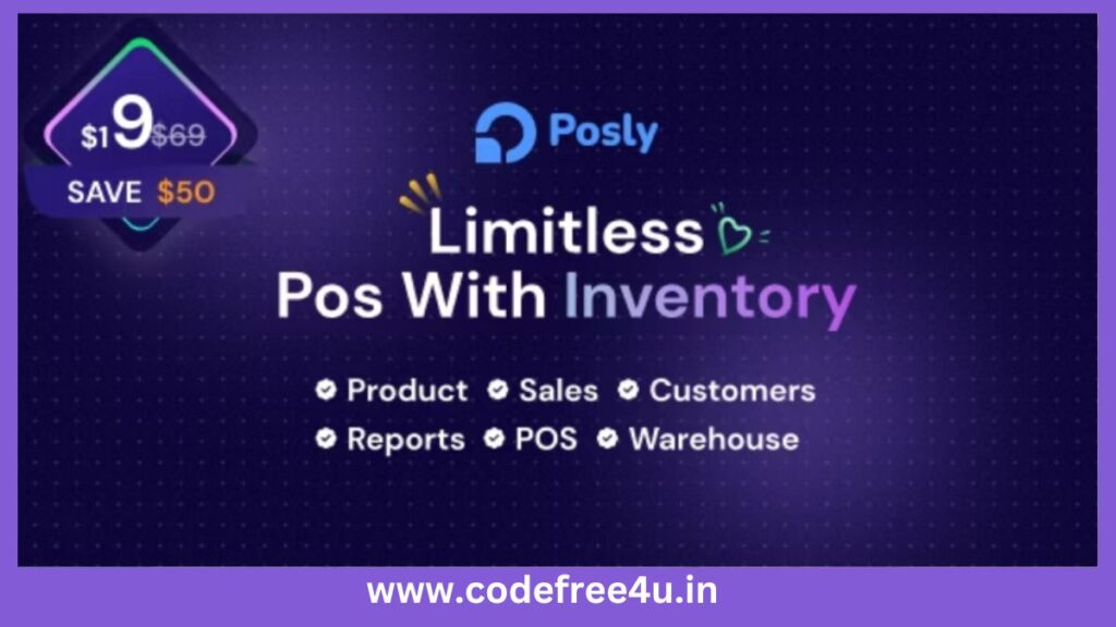 Posly - Pos with inventory Management System