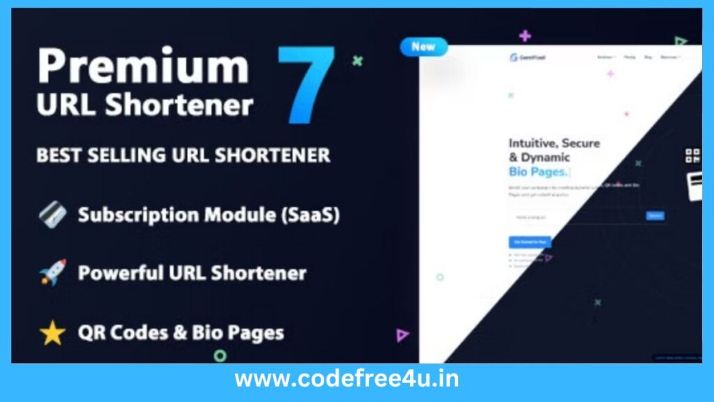 Premium URL Shortener - Link Shortener, Bio Pages & QR Codes