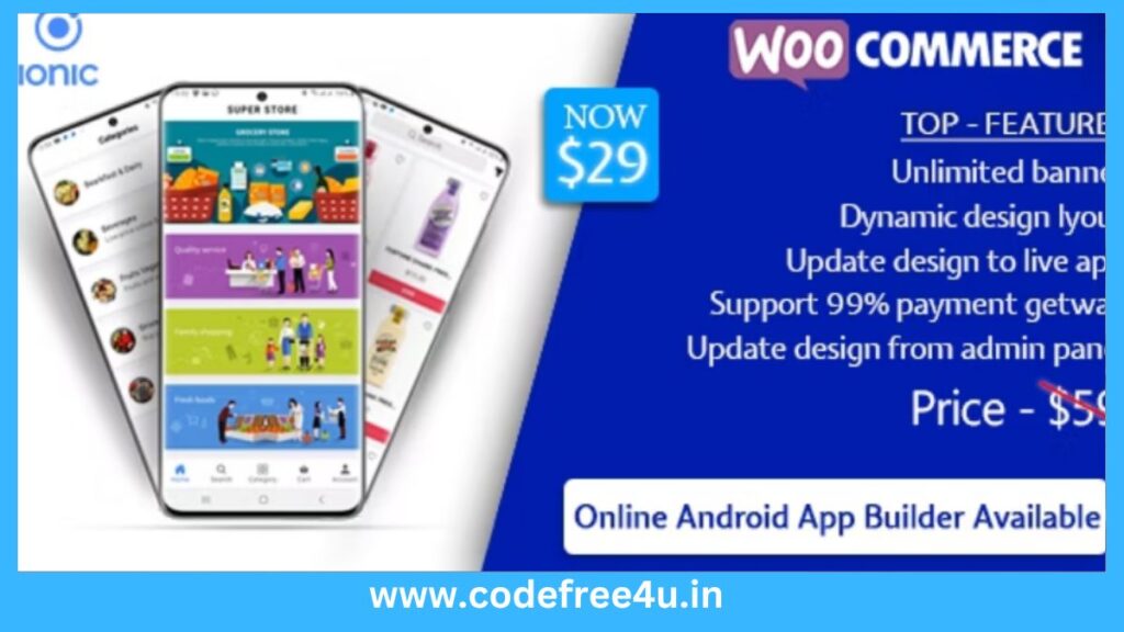 Quick Order flutter mobile app for woocommerce with multivendor features