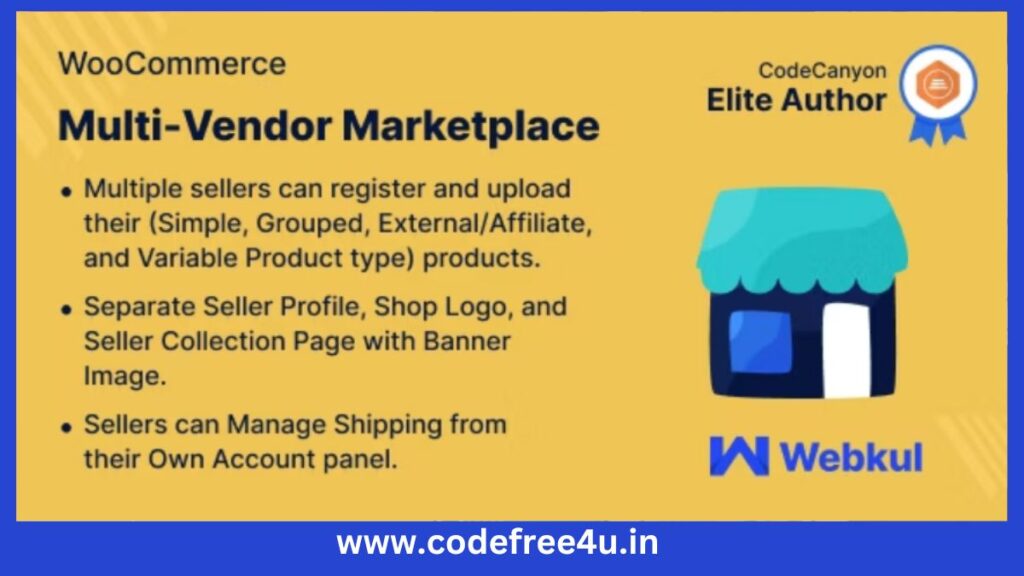 WordPress WooCommerce Multi Vendor Marketplace Plugin