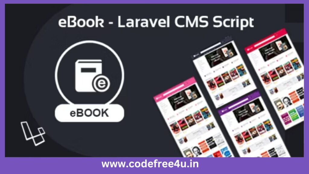 eBook - Laravel CMS Script